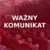 ważny komunikat